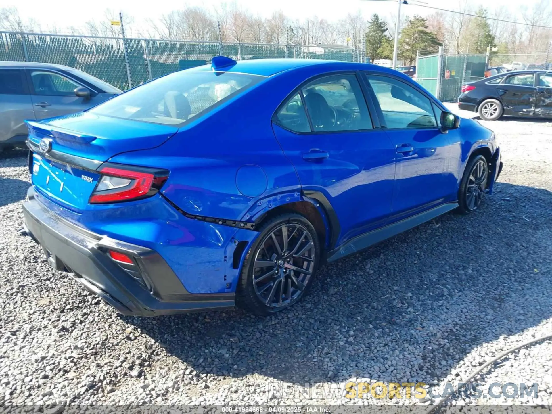 4 Фотография поврежденного автомобиля JF1VBAF64P9818926 SUBARU WRX 2023
