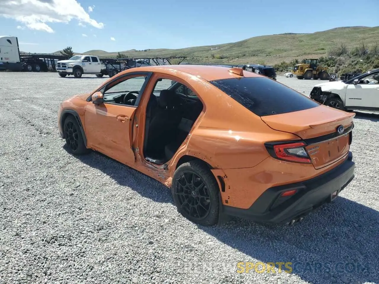 2 Фотография поврежденного автомобиля JF1VBAF64P9819591 SUBARU WRX 2023