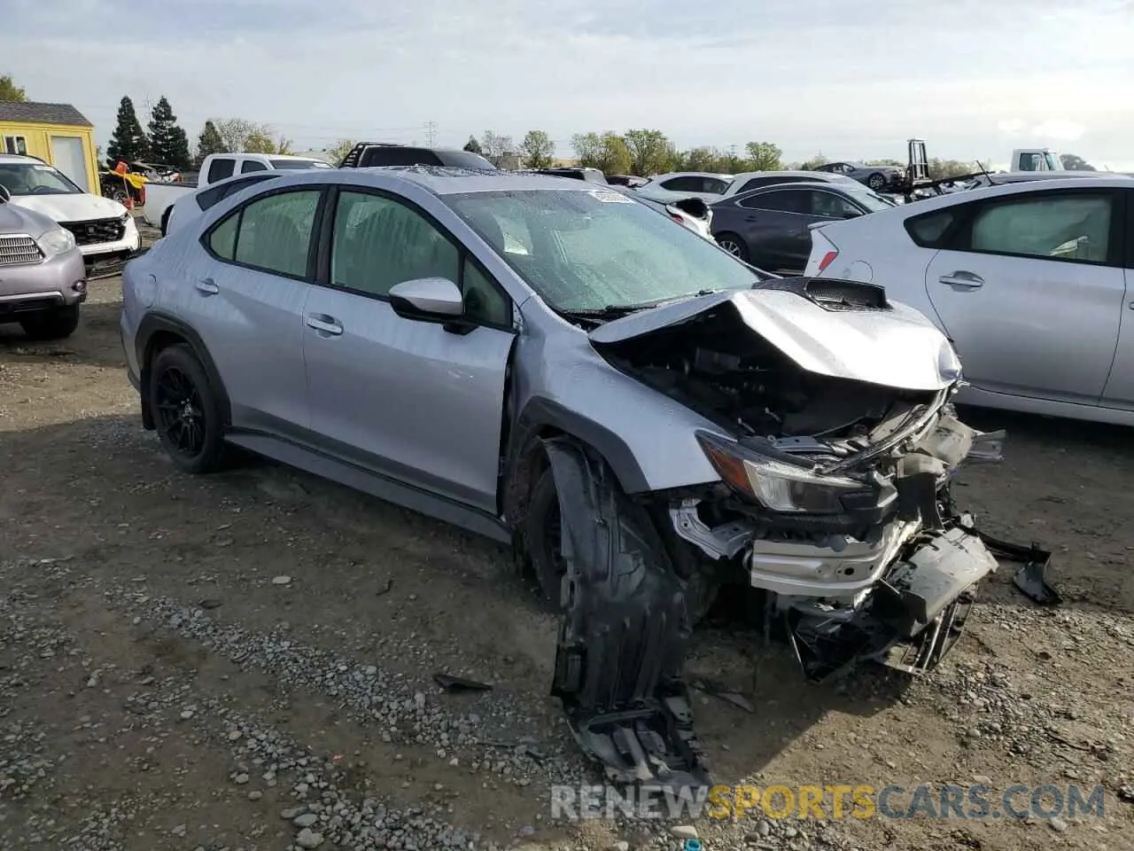 4 Фотография поврежденного автомобиля JF1VBAF66P9811444 SUBARU WRX 2023
