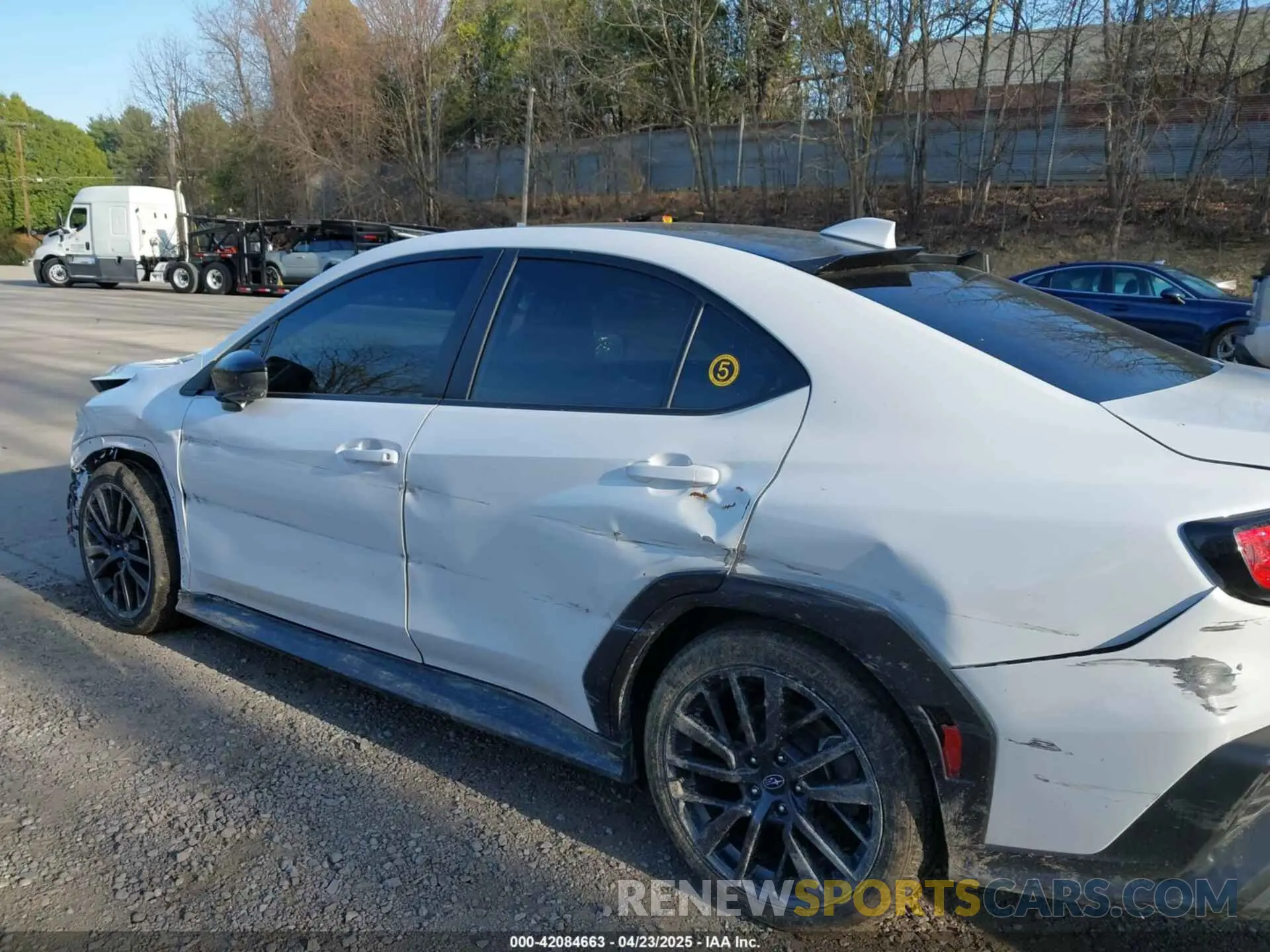 18 Фотография поврежденного автомобиля JF1VBAF67P9806723 SUBARU WRX 2023