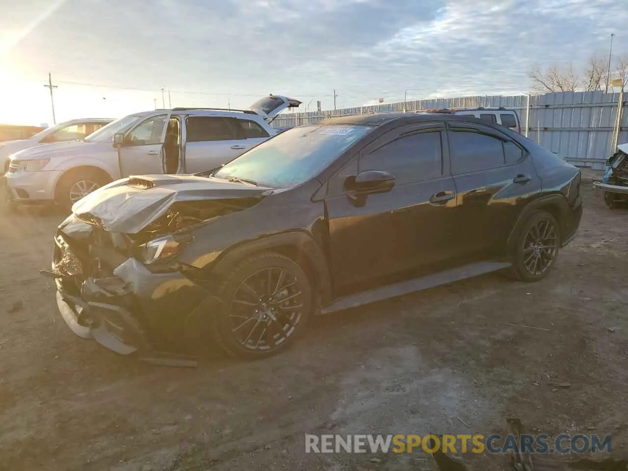 1 Photograph of a damaged car JF1VBAF67P9815342 SUBARU WRX 2023
