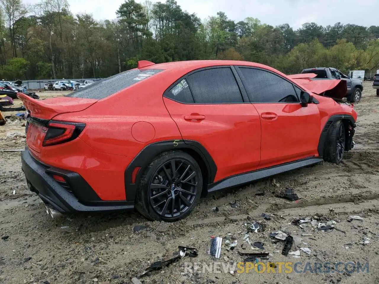 3 Photograph of a damaged car JF1VBAF68P9810358 SUBARU WRX 2023