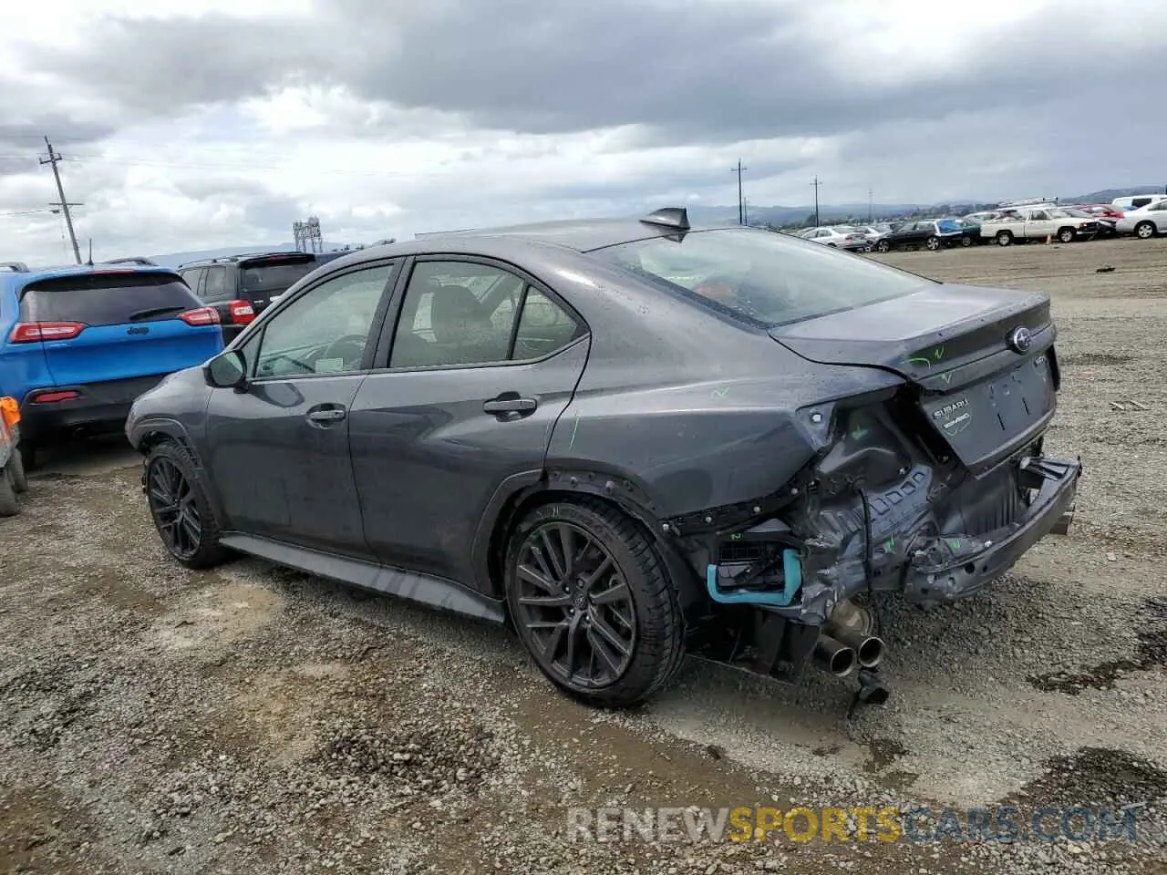 2 Фотография поврежденного автомобиля JF1VBAF68P9820548 SUBARU WRX 2023