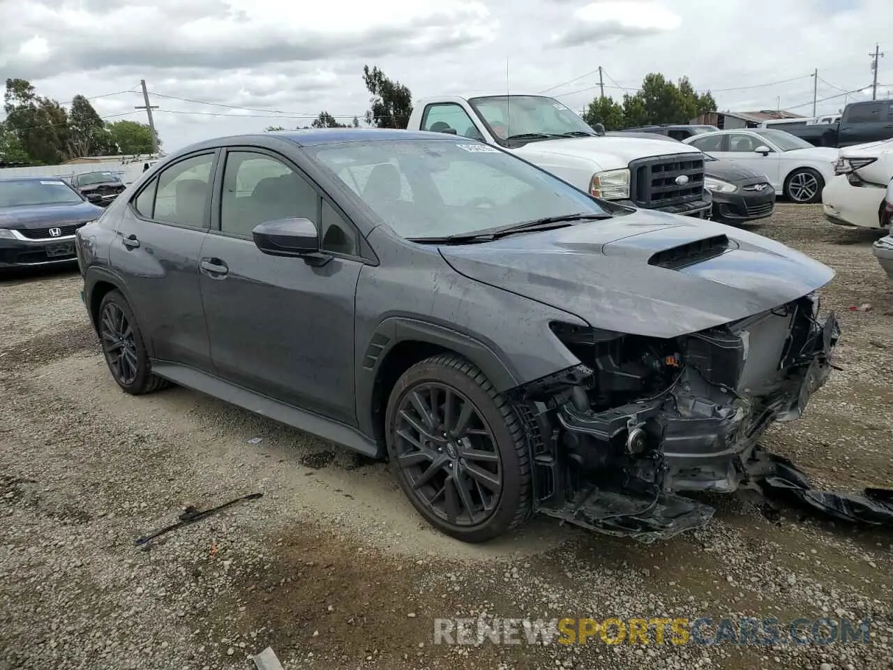 4 Фотография поврежденного автомобиля JF1VBAF68P9820548 SUBARU WRX 2023