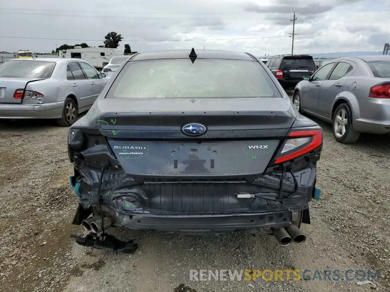 6 Фотография поврежденного автомобиля JF1VBAF68P9820548 SUBARU WRX 2023