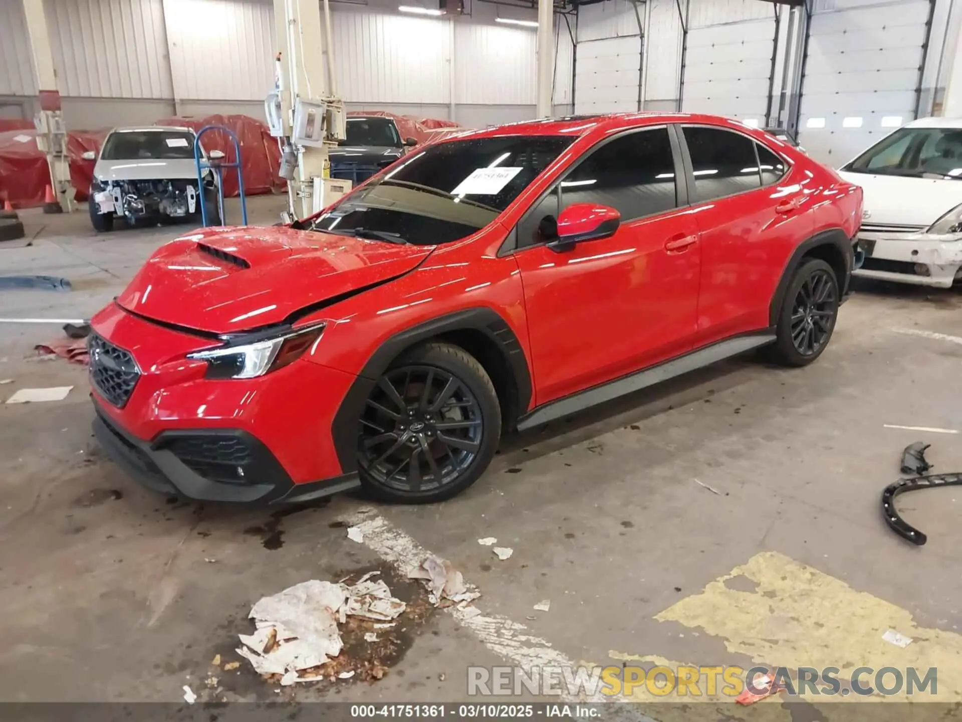 2 Photograph of a damaged car JF1VBAF68P9824082 SUBARU WRX 2023