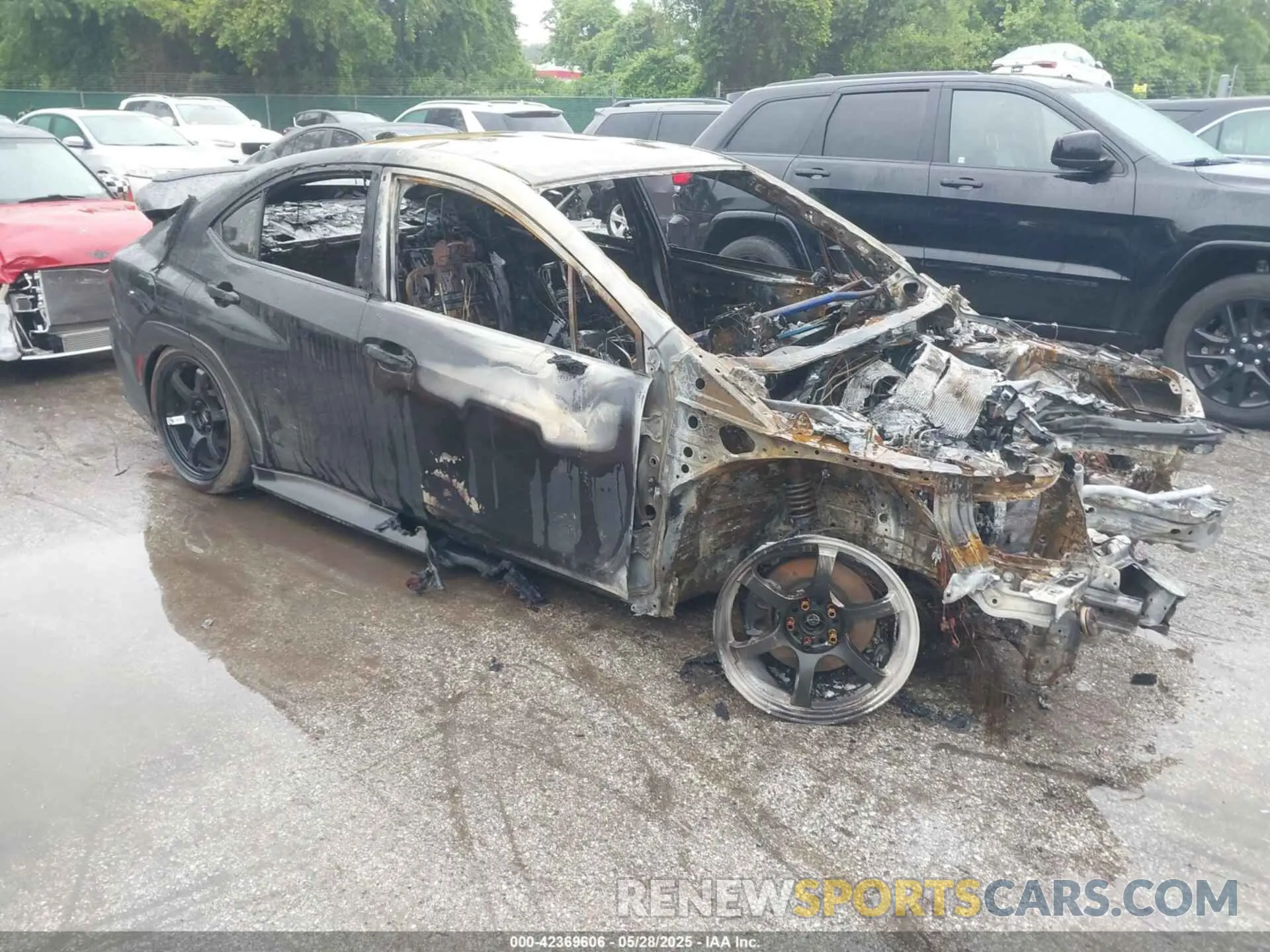1 Photograph of a damaged car JF1VBAF69P9812068 SUBARU WRX 2023