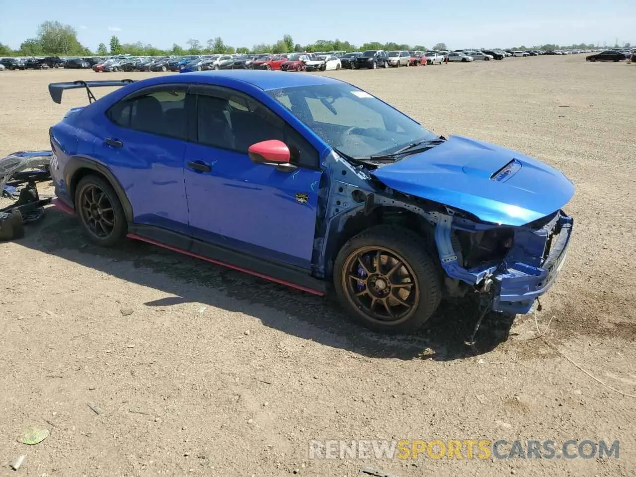 4 Фотография поврежденного автомобиля JF1VBAH63P8803711 SUBARU WRX 2023