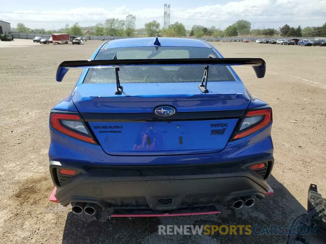 6 Фотография поврежденного автомобиля JF1VBAH63P8803711 SUBARU WRX 2023