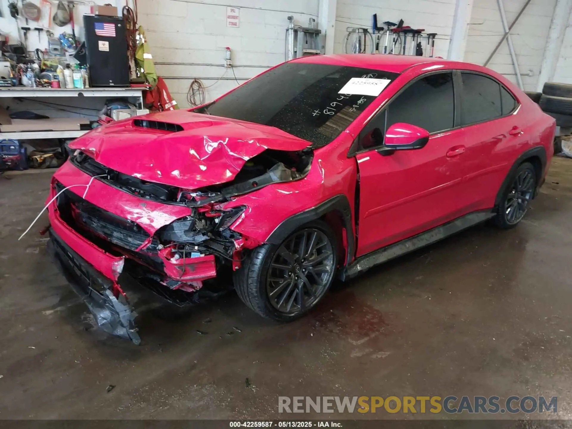 2 Photograph of a damaged car JF1VBAH66P8819465 SUBARU WRX 2023