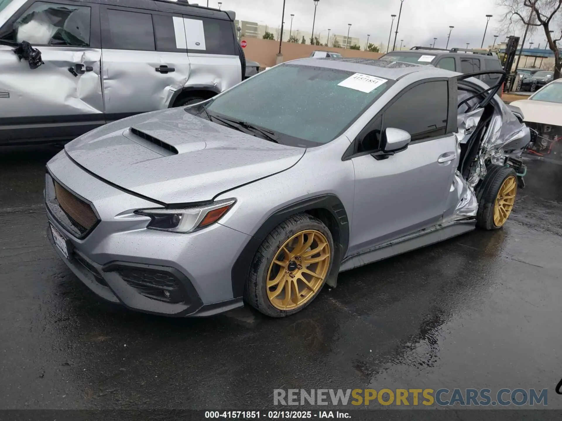 2 Photograph of a damaged car JF1VBAL64P9820485 SUBARU WRX 2023