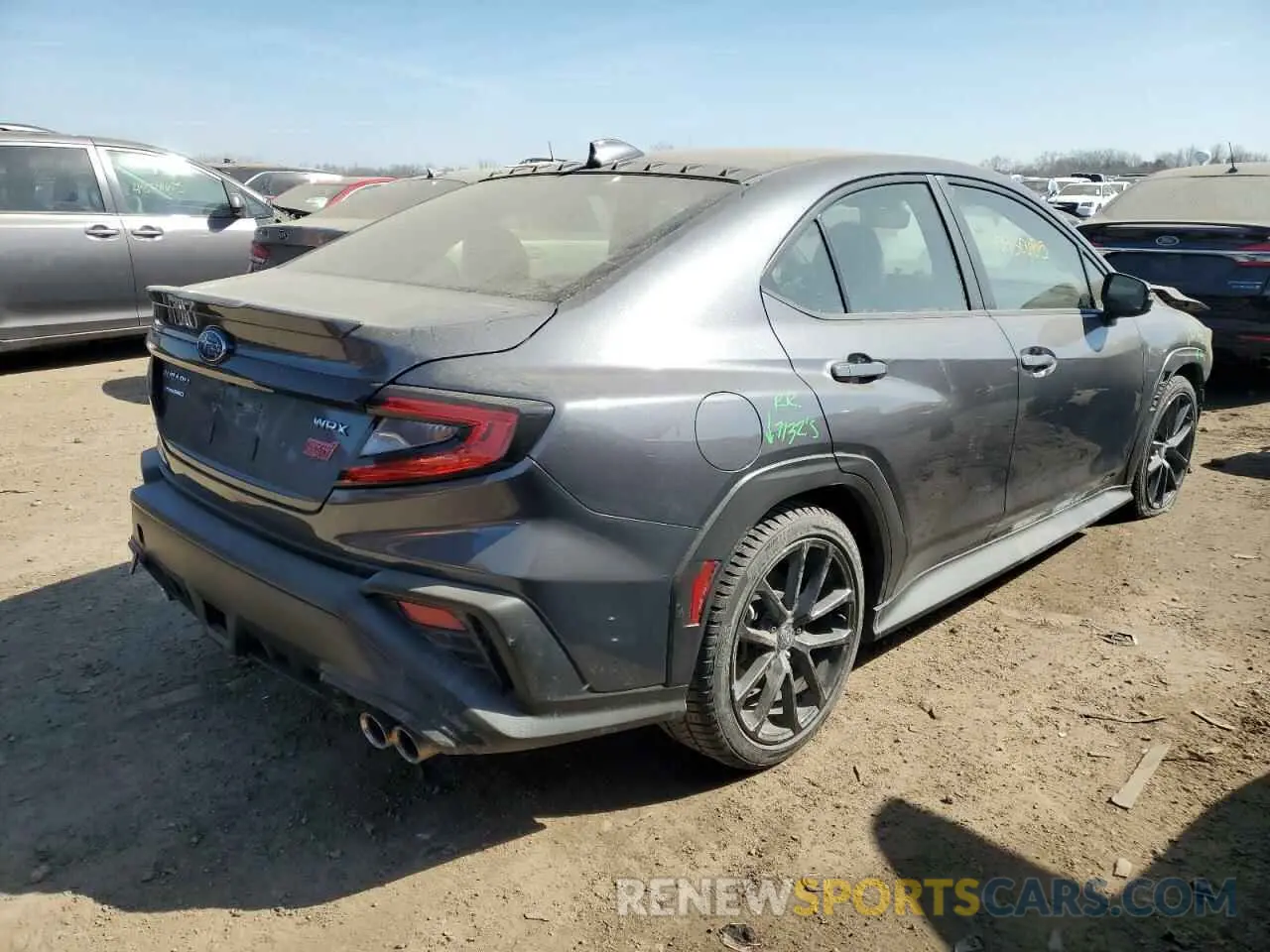 3 Photograph of a damaged car JF1VBAL66P9816373 SUBARU WRX 2023