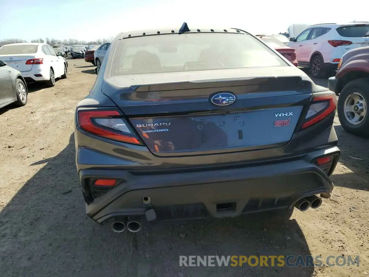 6 Photograph of a damaged car JF1VBAL66P9816373 SUBARU WRX 2023
