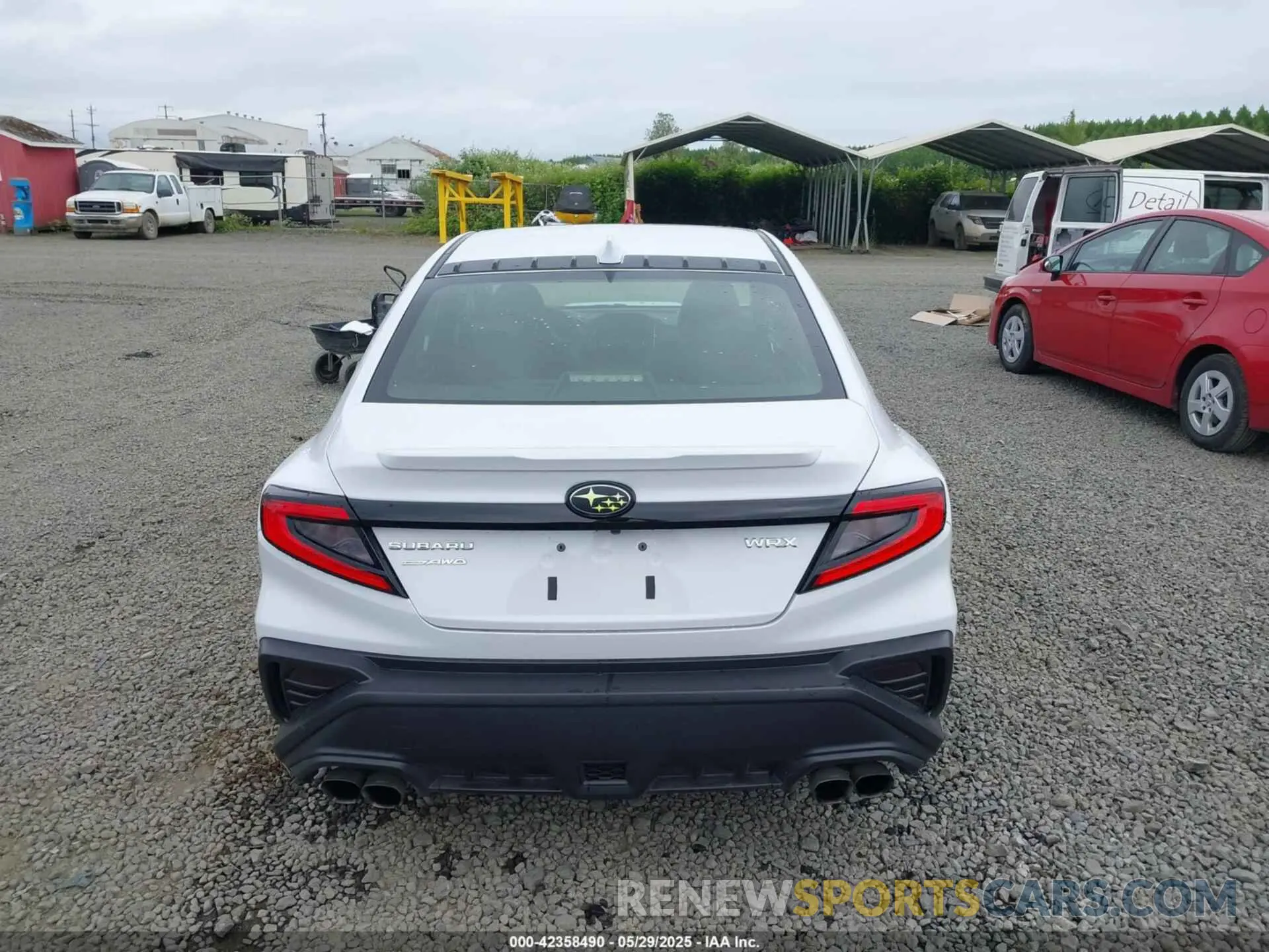 16 Photograph of a damaged car JF1VBAL68P9822787 SUBARU WRX 2023