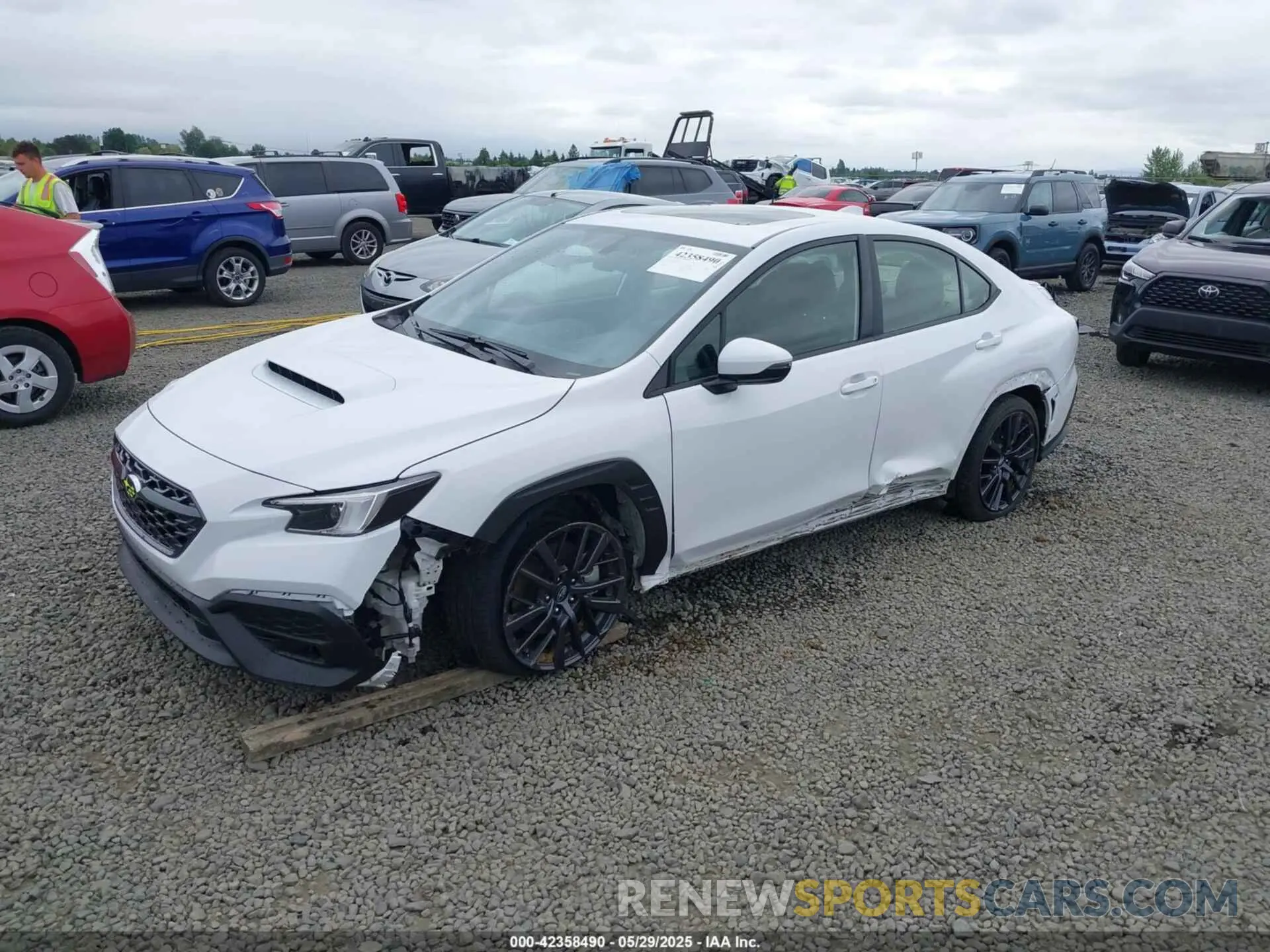2 Photograph of a damaged car JF1VBAL68P9822787 SUBARU WRX 2023
