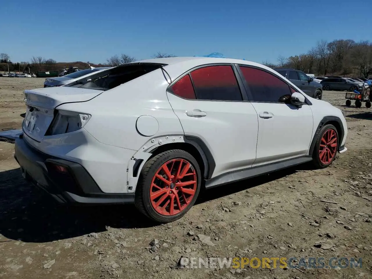 3 Фотография поврежденного автомобиля JF1VBAL69P9803990 SUBARU WRX 2023