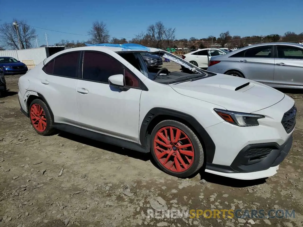 4 Фотография поврежденного автомобиля JF1VBAL69P9803990 SUBARU WRX 2023