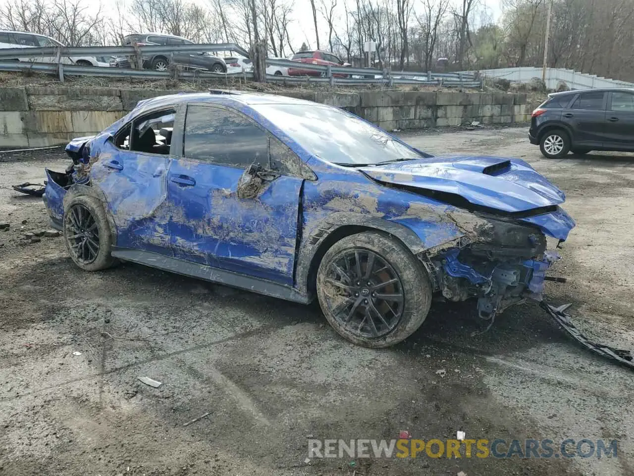 4 Photograph of a damaged car JF1VBAL69P9809952 SUBARU WRX 2023
