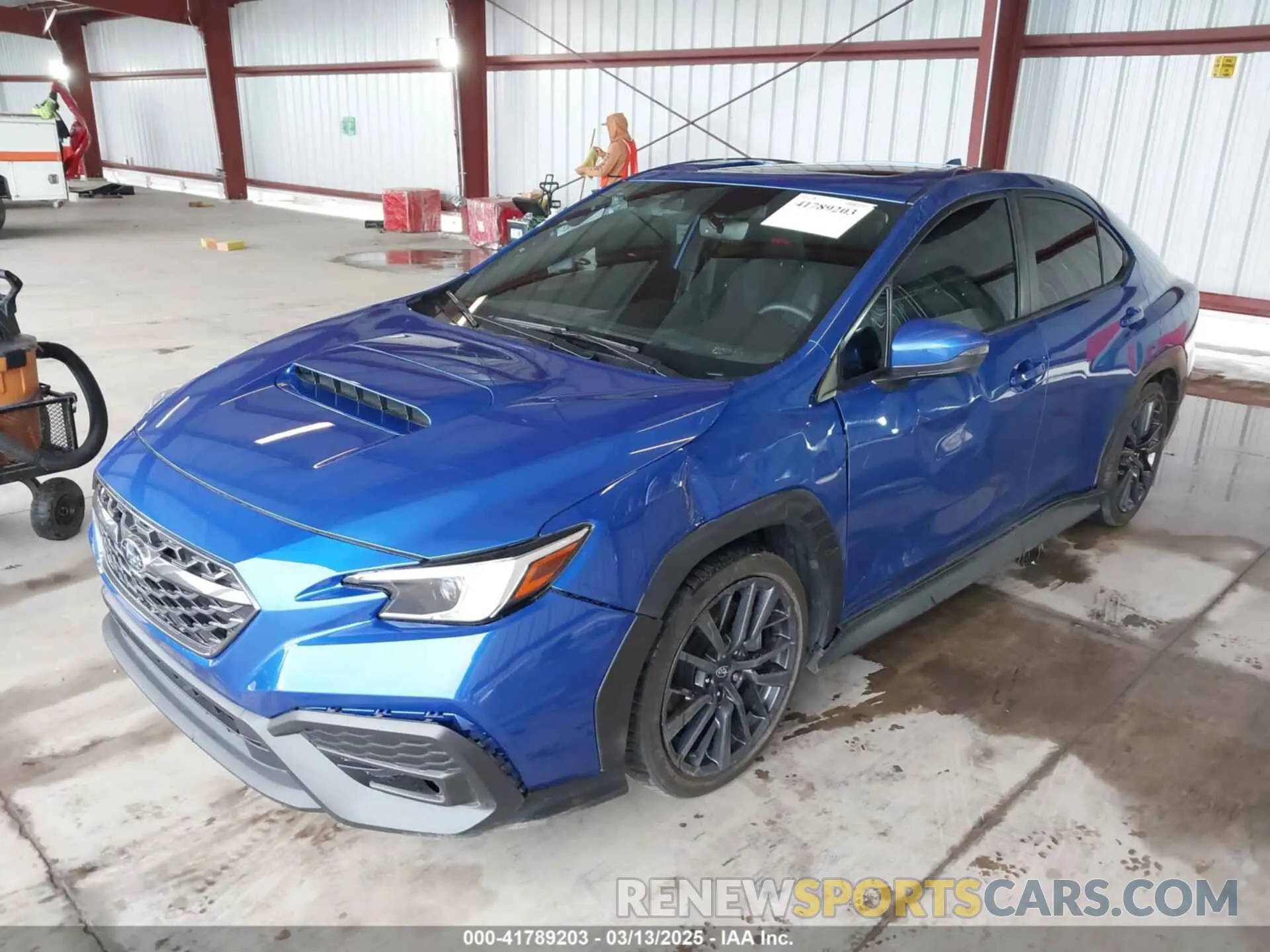 2 Фотография поврежденного автомобиля JF1VBAN66P8820989 SUBARU WRX 2023