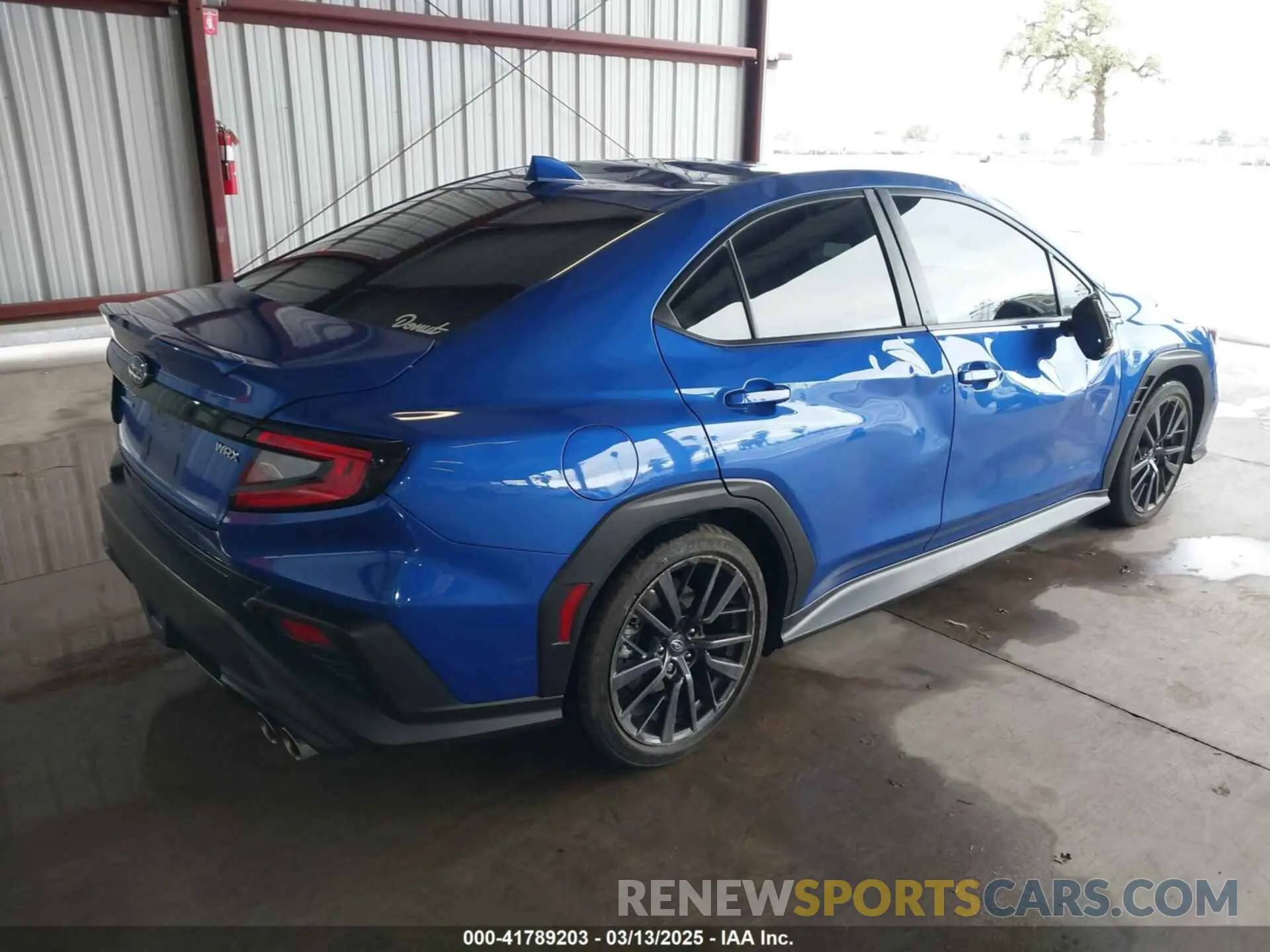 4 Фотография поврежденного автомобиля JF1VBAN66P8820989 SUBARU WRX 2023
