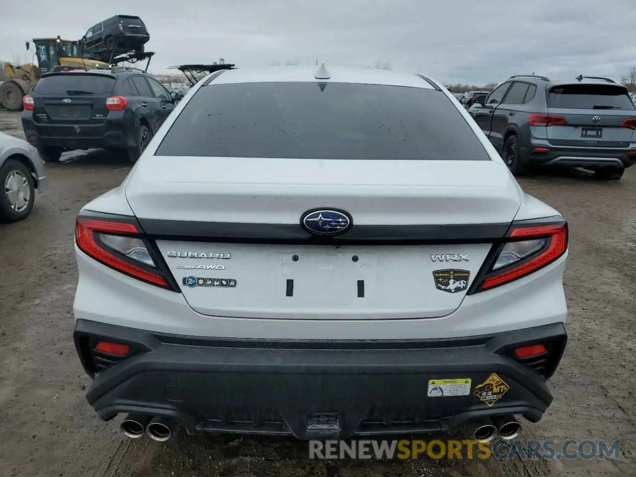 6 Фотография поврежденного автомобиля JF1VBAB60R9808709 SUBARU WRX 2024