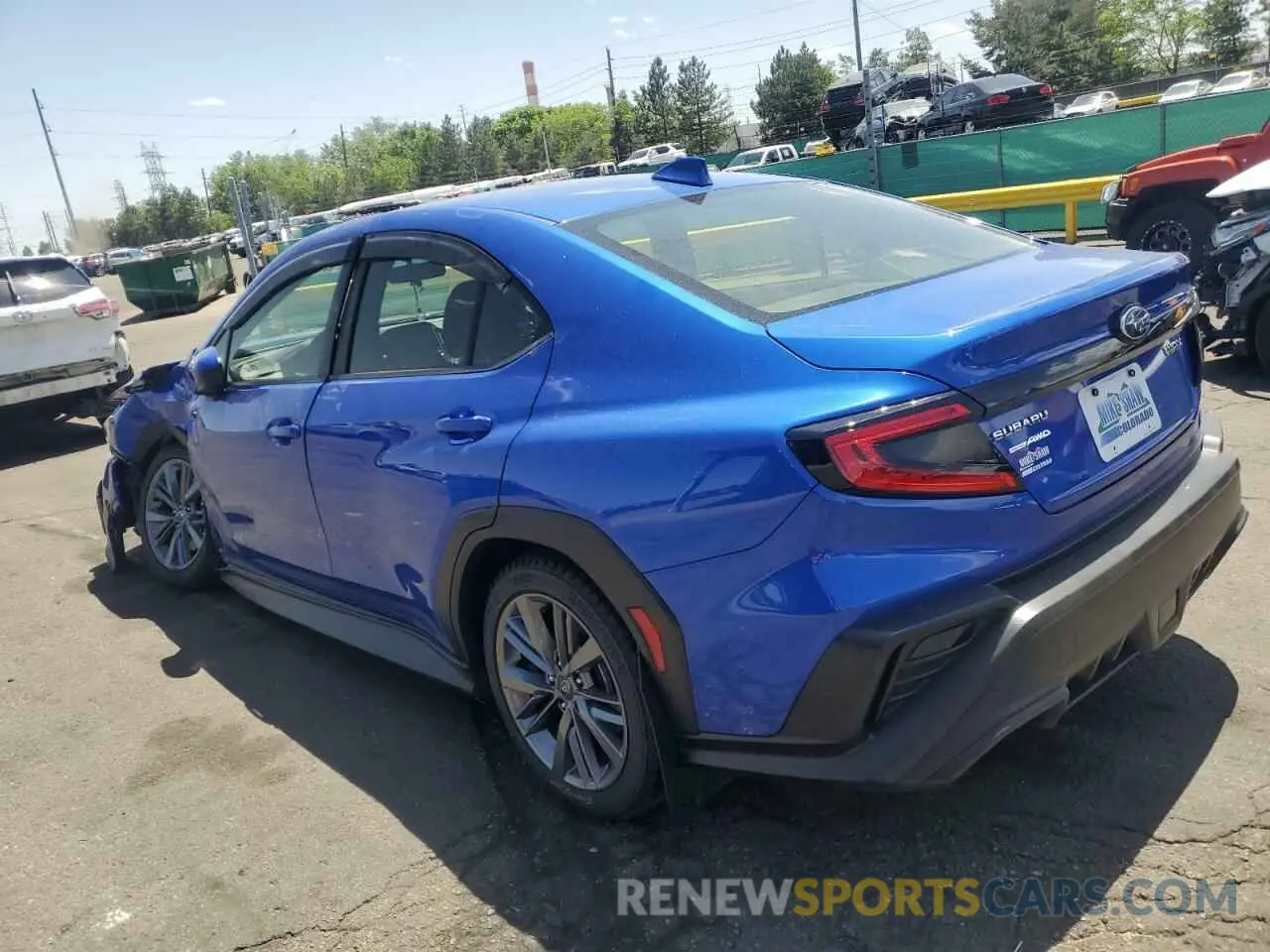 2 Photograph of a damaged car JF1VBAB64R9807563 SUBARU WRX 2024