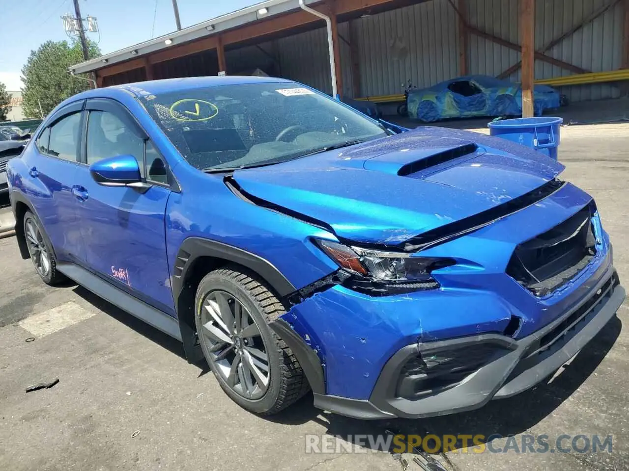 4 Photograph of a damaged car JF1VBAB64R9807563 SUBARU WRX 2024