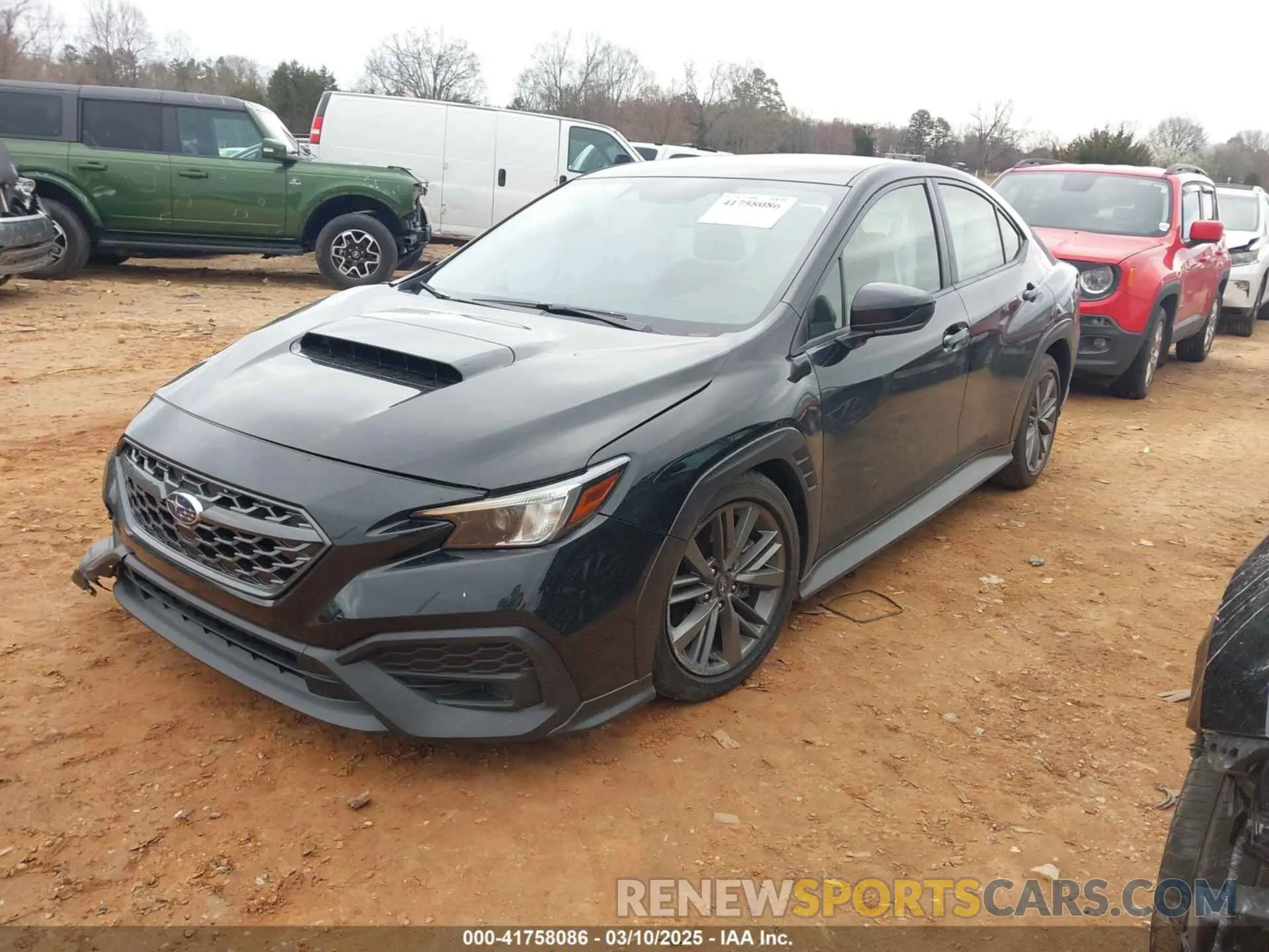 2 Фотография поврежденного автомобиля JF1VBAB69R9810460 SUBARU WRX 2024