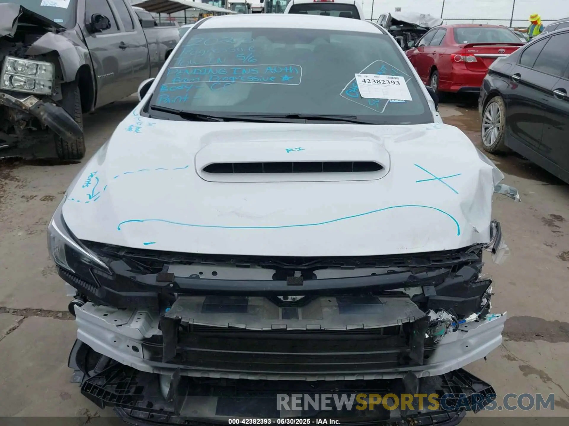 11 Photograph of a damaged car JF1VBAB6XR9814856 SUBARU WRX 2024