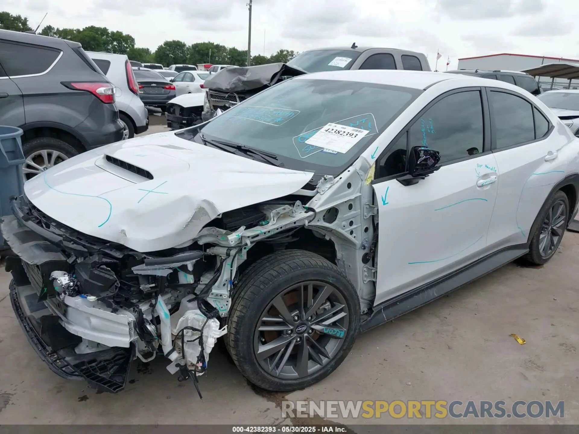 2 Photograph of a damaged car JF1VBAB6XR9814856 SUBARU WRX 2024