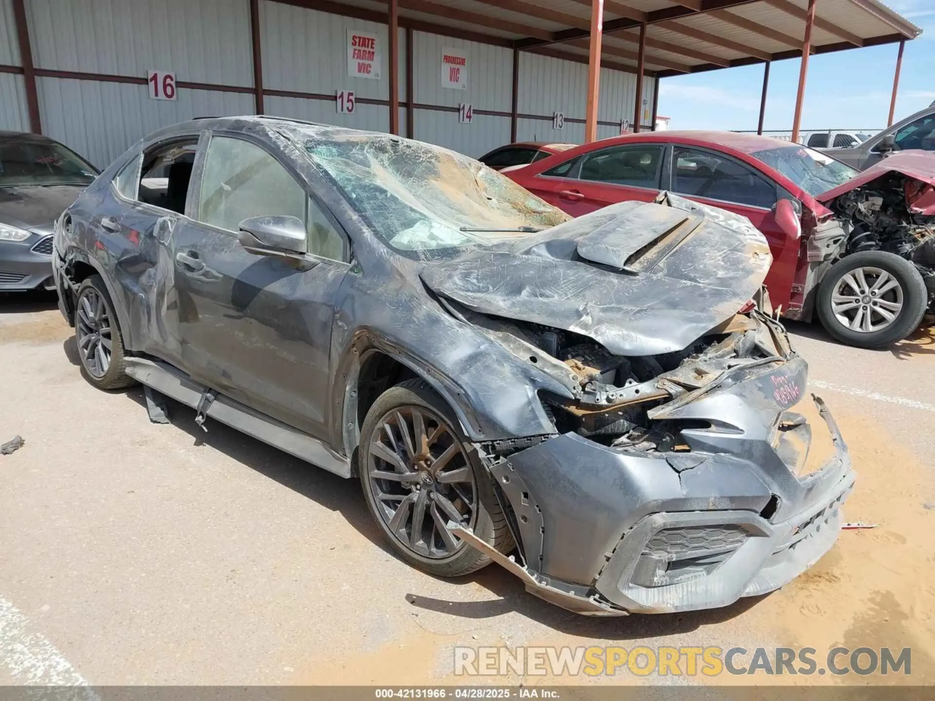 1 Фотография поврежденного автомобиля JF1VBAH60R9814176 SUBARU WRX 2024