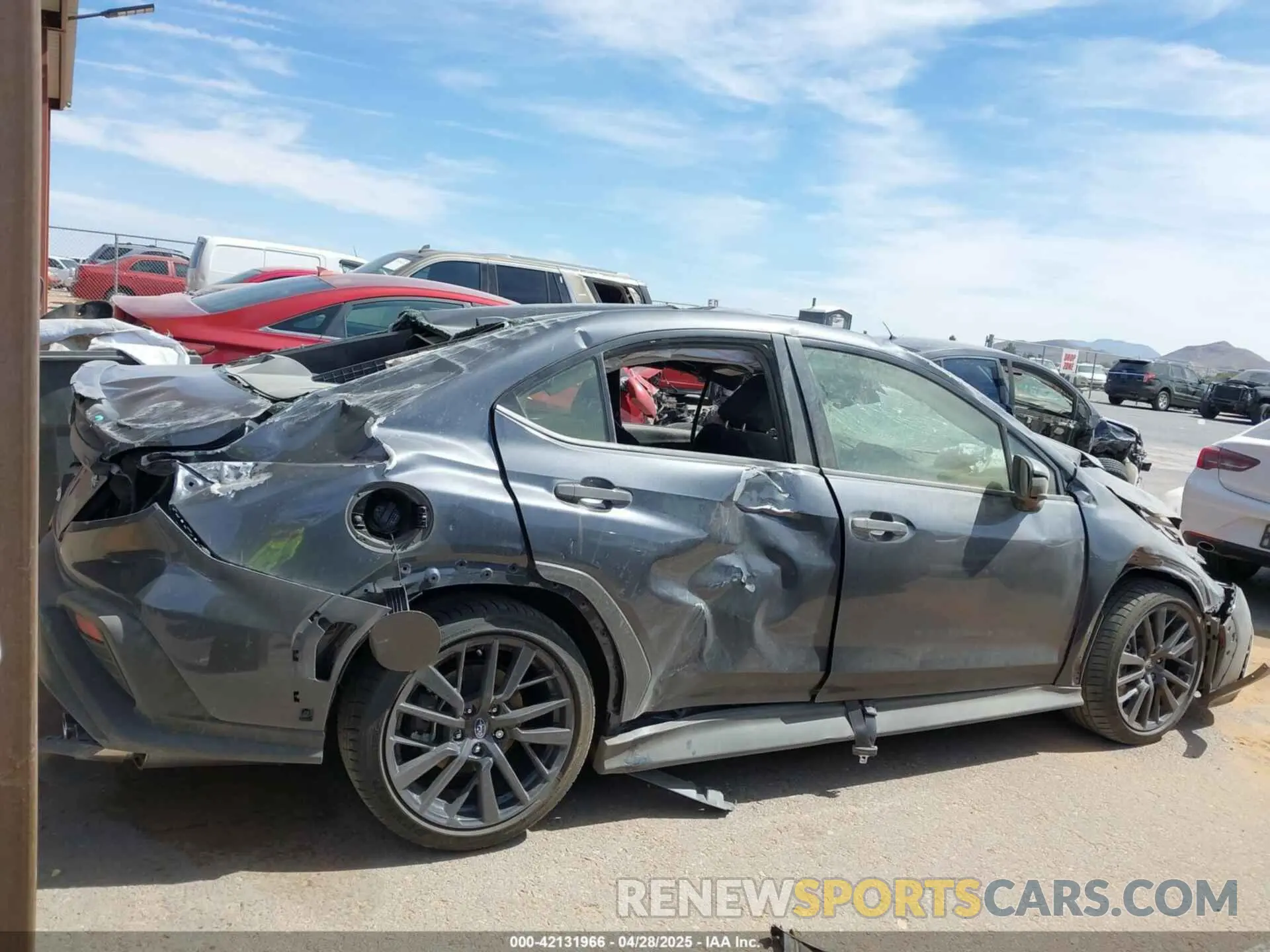 12 Фотография поврежденного автомобиля JF1VBAH60R9814176 SUBARU WRX 2024