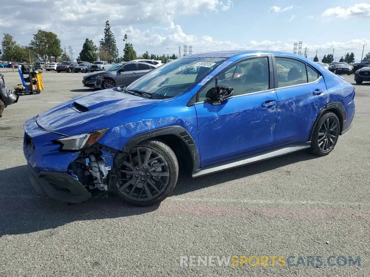 1 Photograph of a damaged car JF1VBAH61R9811657 SUBARU WRX 2024