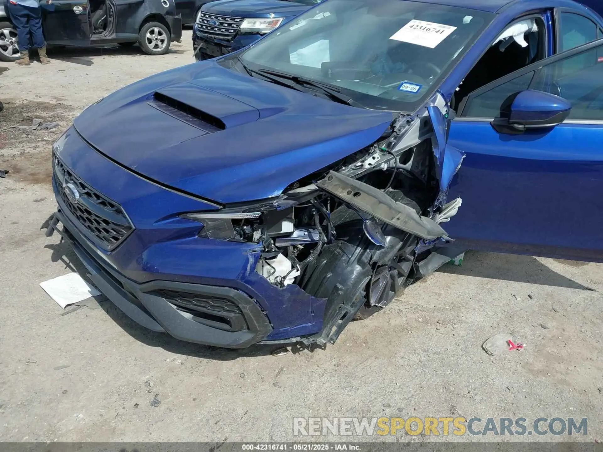 6 Photograph of a damaged car JF1VBAH65R9800452 SUBARU WRX 2024
