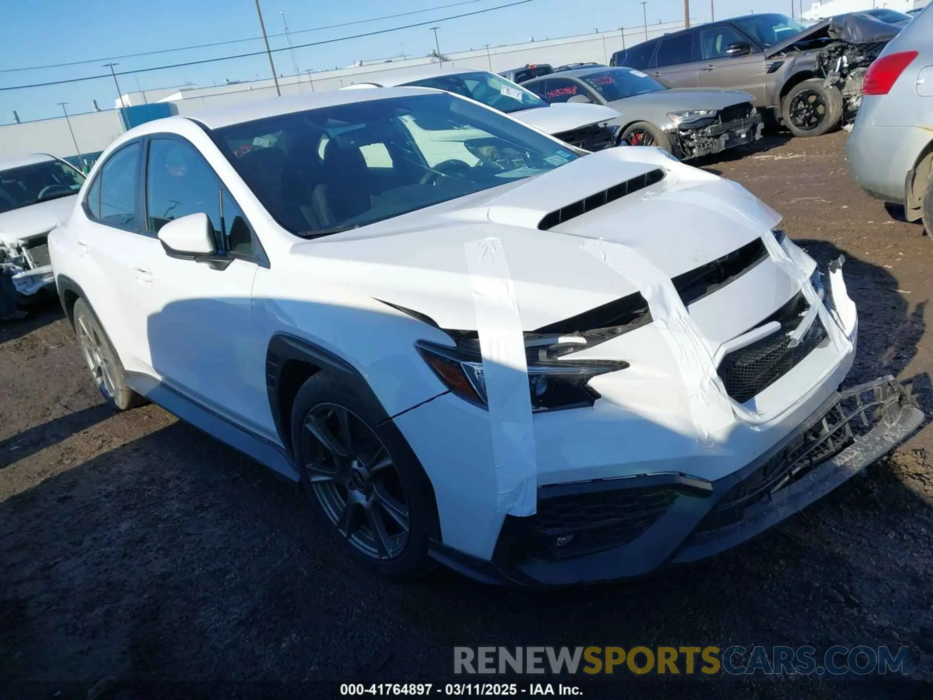 1 Photograph of a damaged car JF1VBAH67R9807130 SUBARU WRX 2024