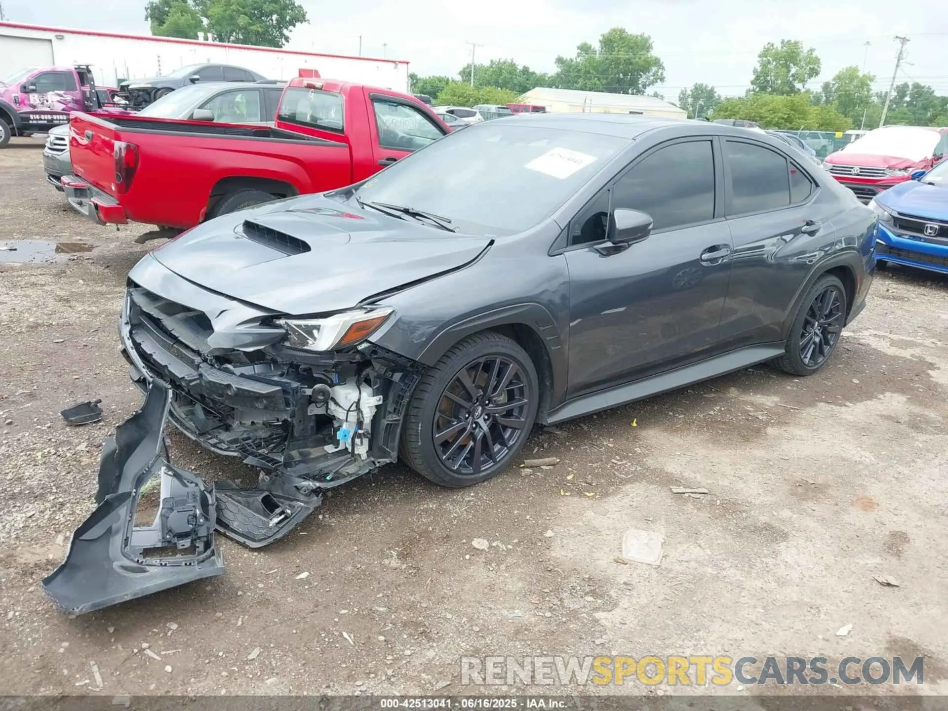 2 Photograph of a damaged car JF1VBAN61R8800488 SUBARU WRX 2024