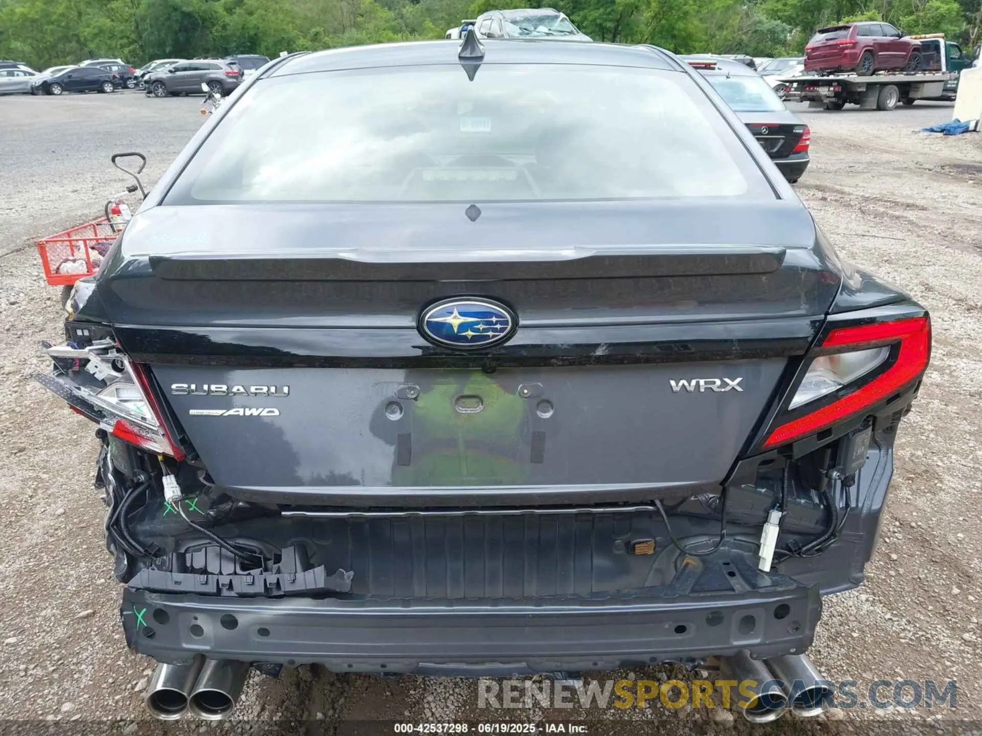 16 Фотография поврежденного автомобиля JF1VBAN67R9817497 SUBARU WRX 2024