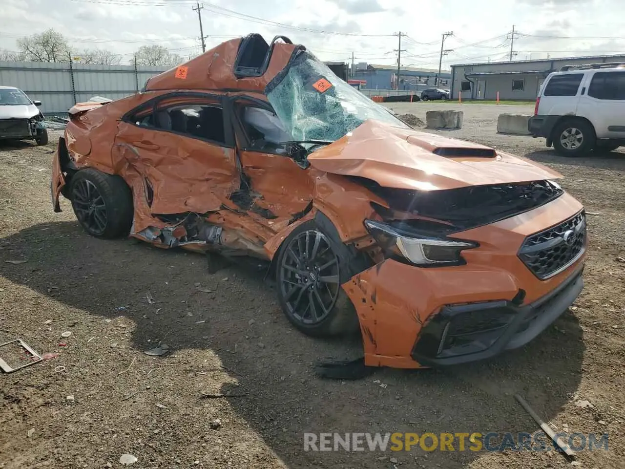 4 Photograph of a damaged car JF1VBAN6XR8802742 SUBARU WRX 2024