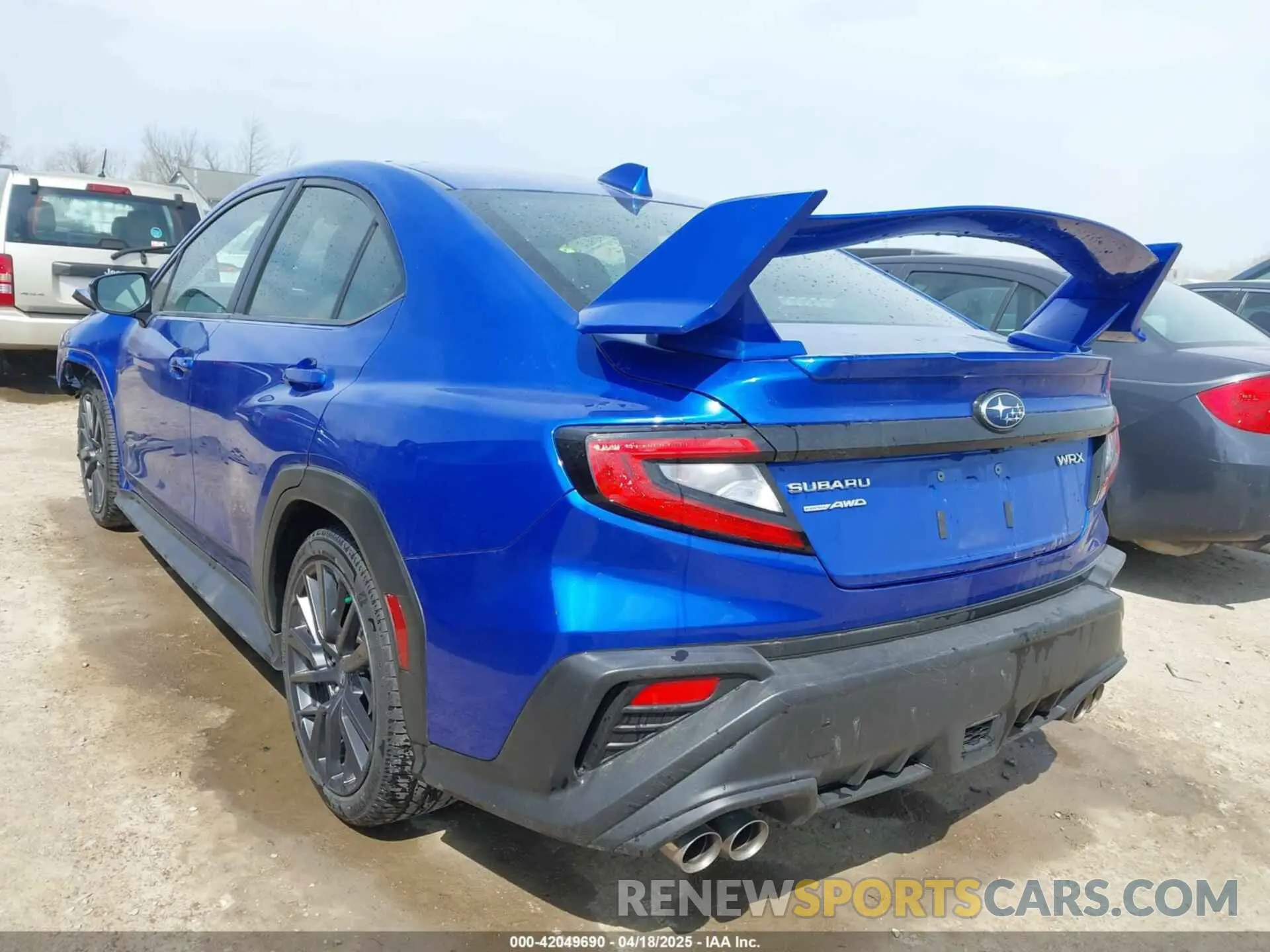 3 Фотография поврежденного автомобиля JF1VBAN6XR9816831 SUBARU WRX 2024
