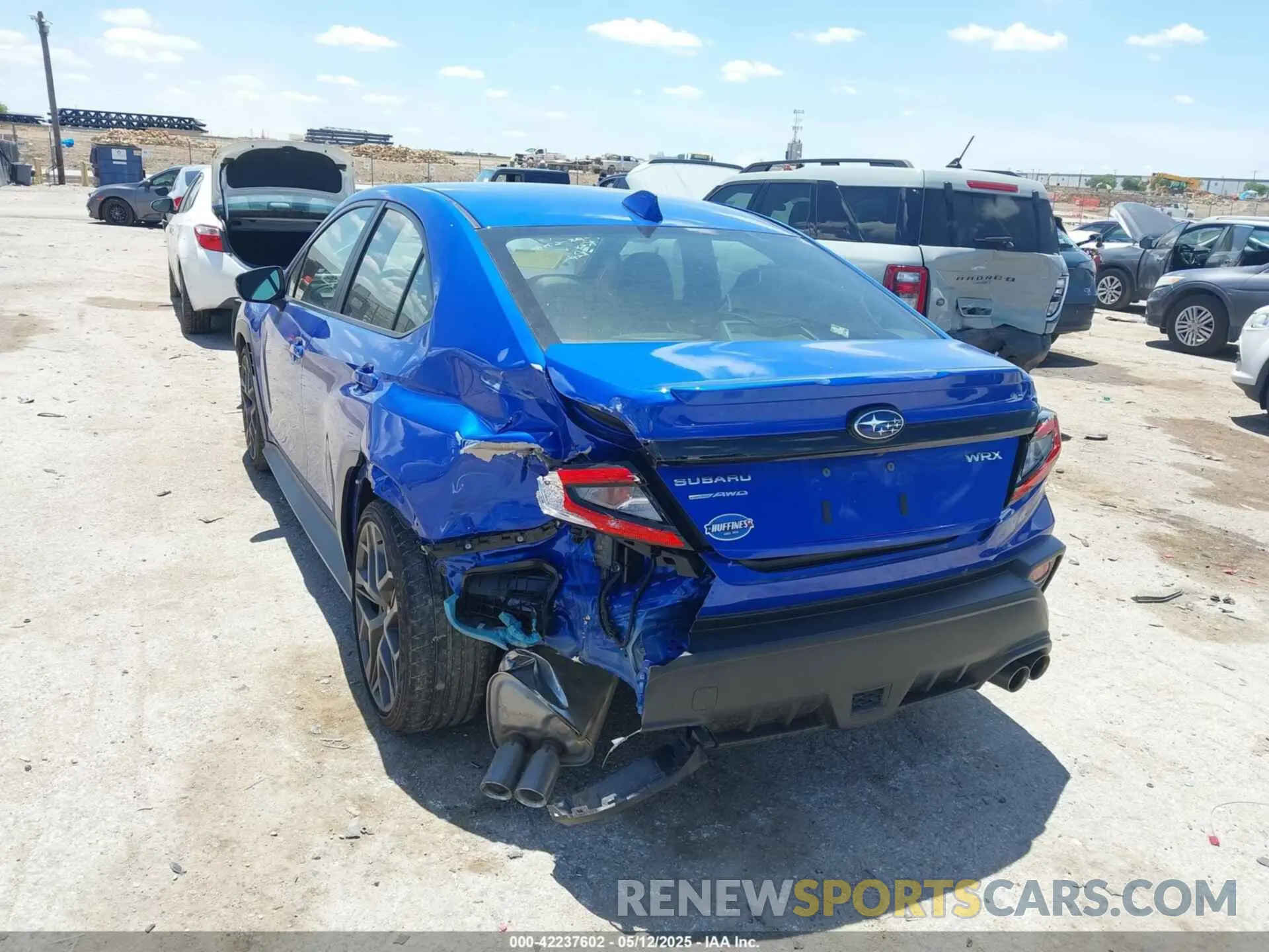 3 Photograph of a damaged car JF1VBAY62R9818147 SUBARU WRX 2024