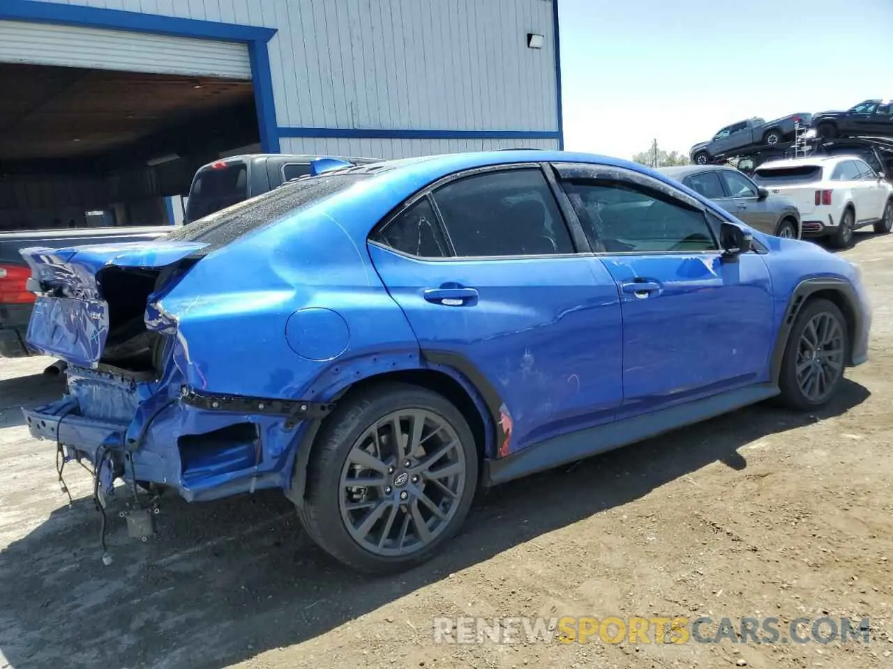 3 Photograph of a damaged car JF1VBAU69N8027524 SUBARU WRX GT 2022
