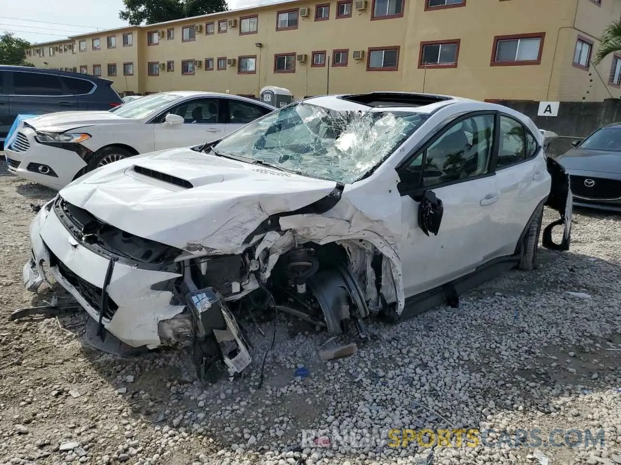 1 Photograph of a damaged car JF1VBAU63R8820324 SUBARU WRX GT 2024