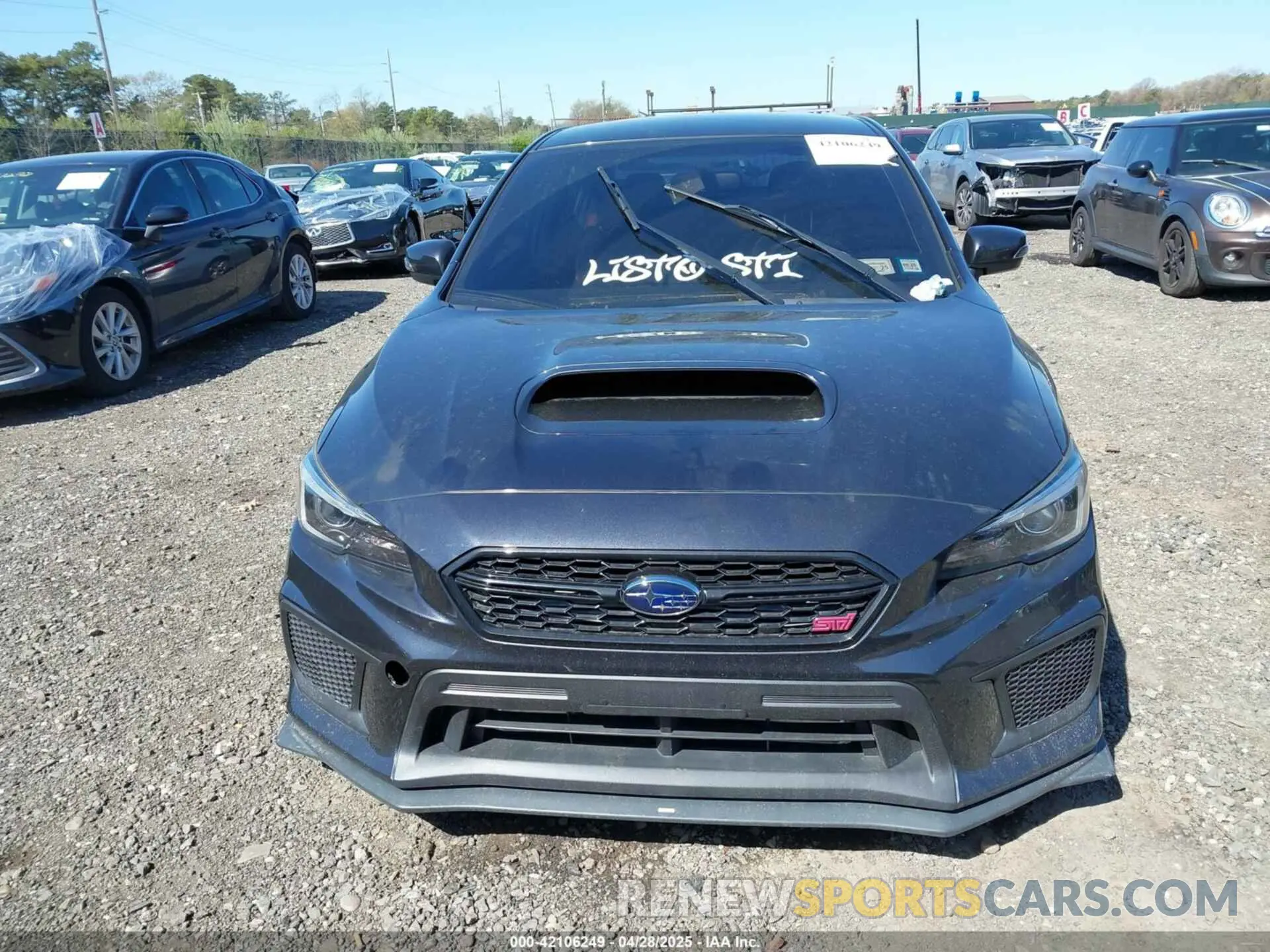 12 Photograph of a damaged car JF1VA2R61K9817472 SUBARU WRX STI 2019
