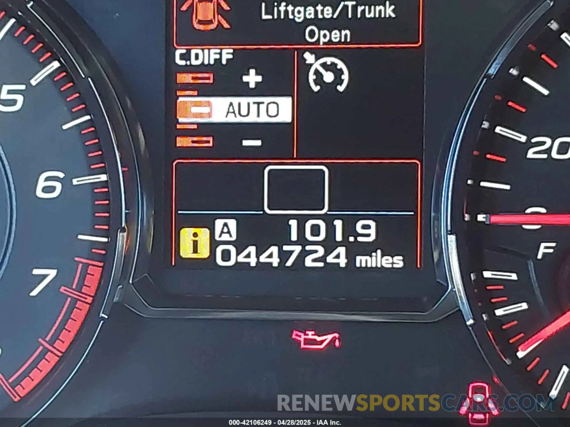 15 Photograph of a damaged car JF1VA2R61K9817472 SUBARU WRX STI 2019