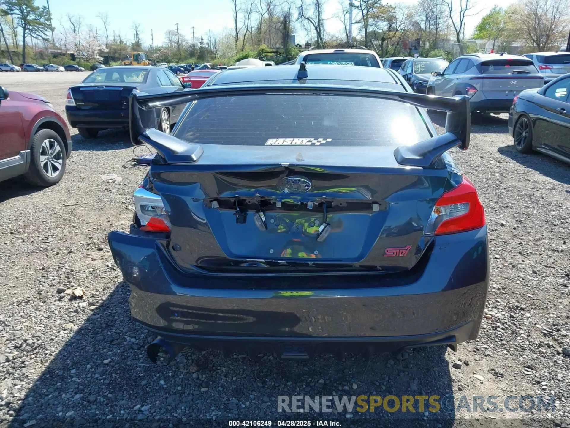 16 Photograph of a damaged car JF1VA2R61K9817472 SUBARU WRX STI 2019