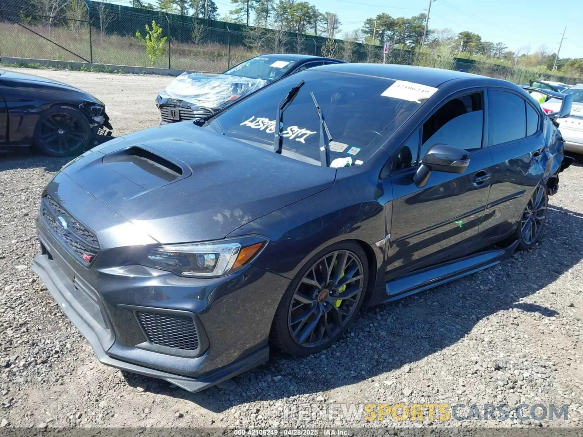 2 Photograph of a damaged car JF1VA2R61K9817472 SUBARU WRX STI 2019