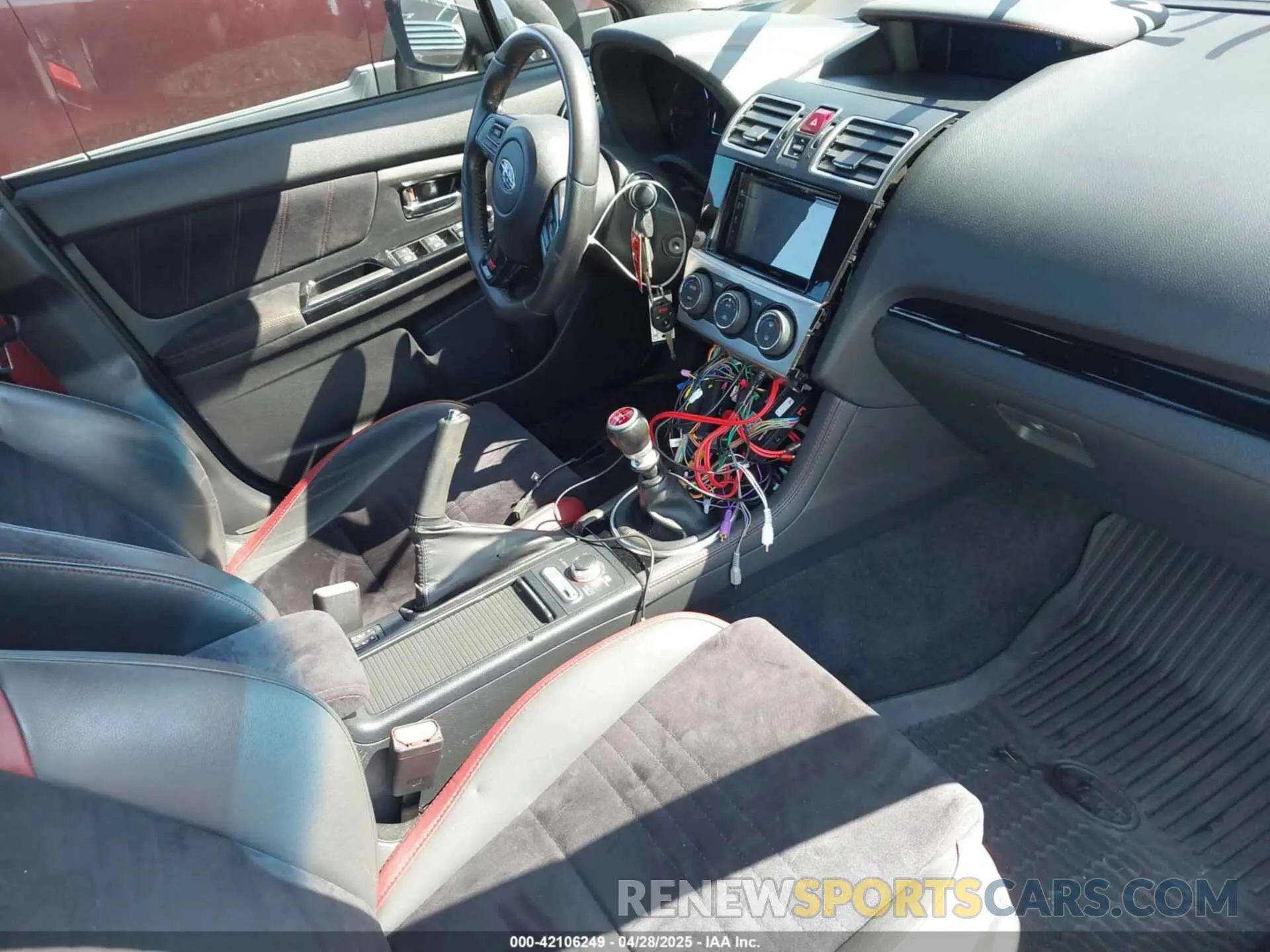 5 Photograph of a damaged car JF1VA2R61K9817472 SUBARU WRX STI 2019