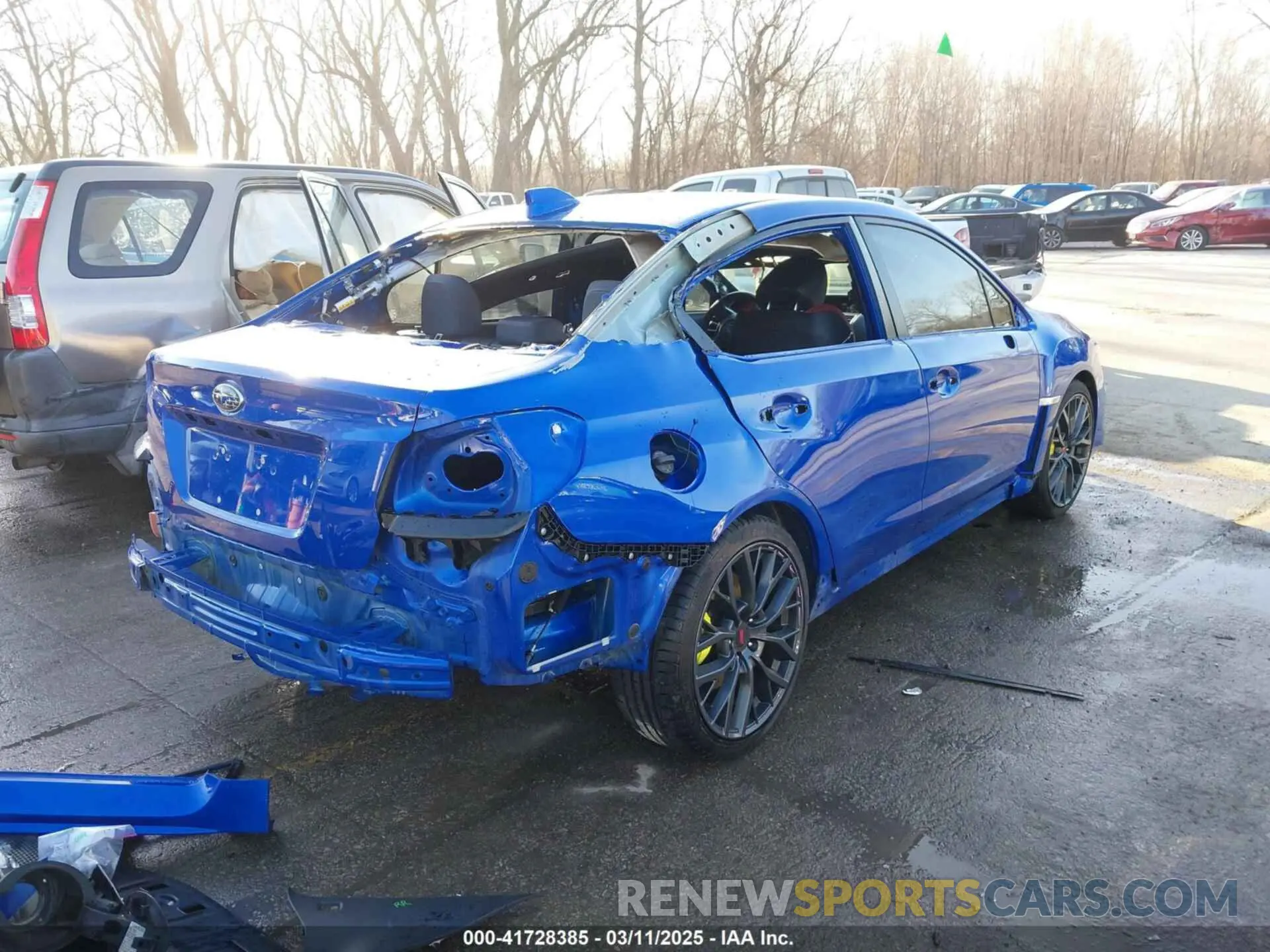 4 Фотография поврежденного автомобиля JF1VA2R67K9828279 SUBARU WRX STI 2019