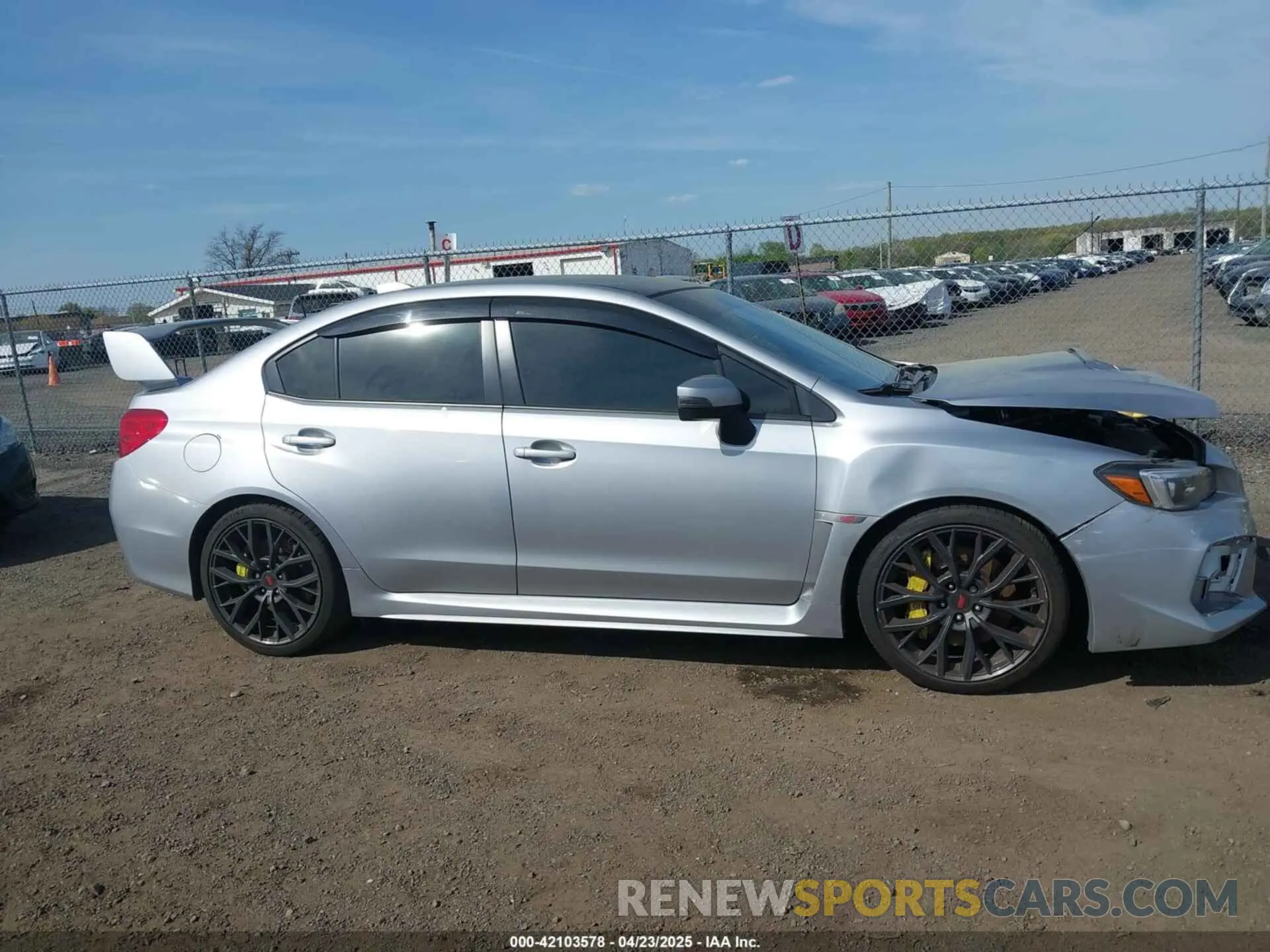 13 Photograph of a damaged car JF1VA2R68K9806985 SUBARU WRX STI 2019