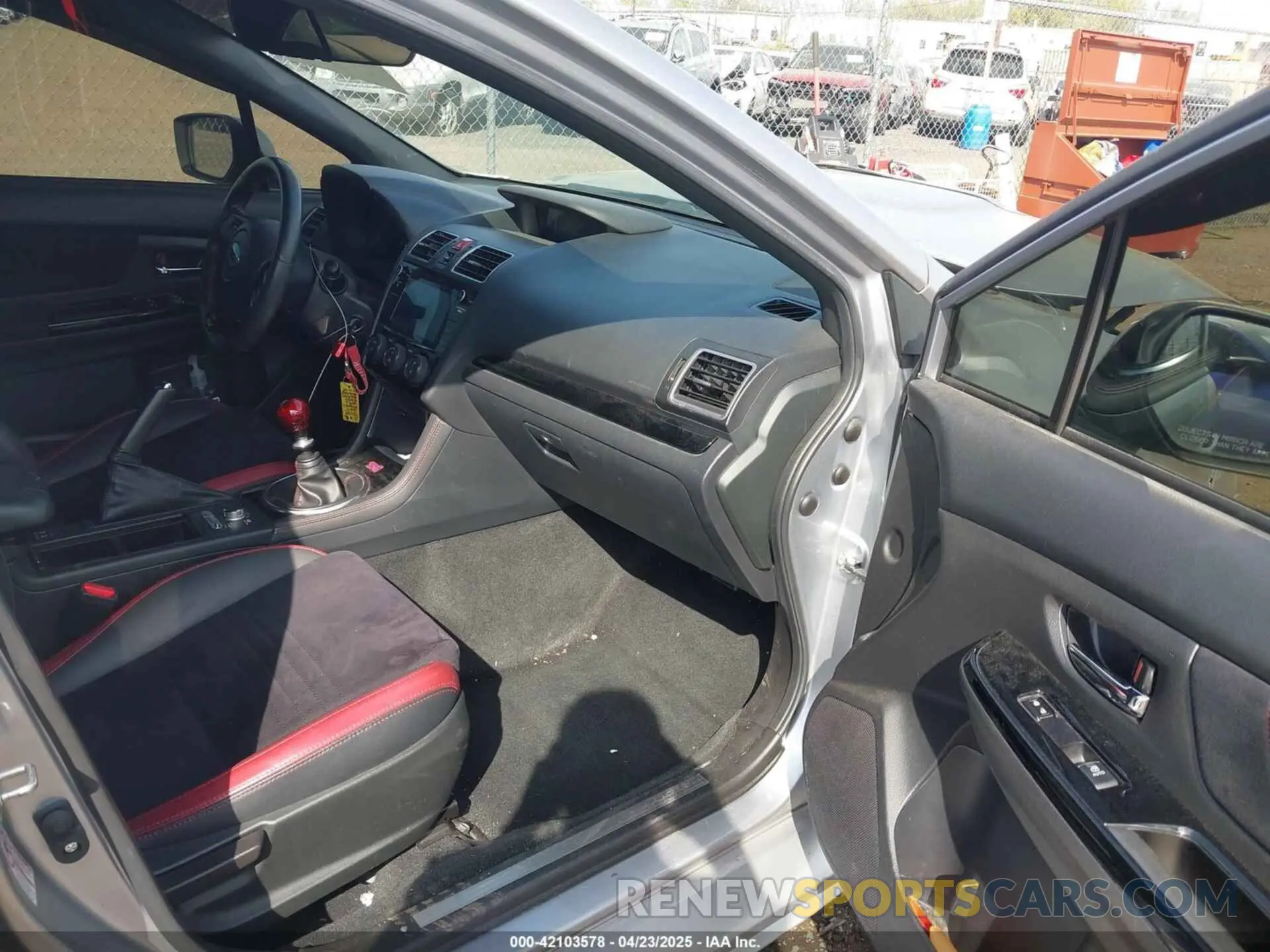 5 Photograph of a damaged car JF1VA2R68K9806985 SUBARU WRX STI 2019